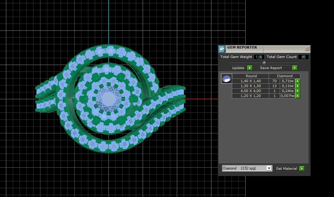 Cocktail Ring 049 3D print model_8