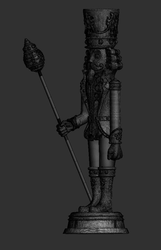 Nutcracker for print hobby toy   3D print model_6