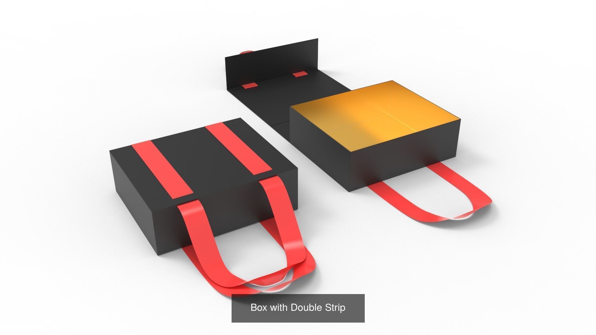 Gift Boxes - 10 Pack 3D Model Collection_8