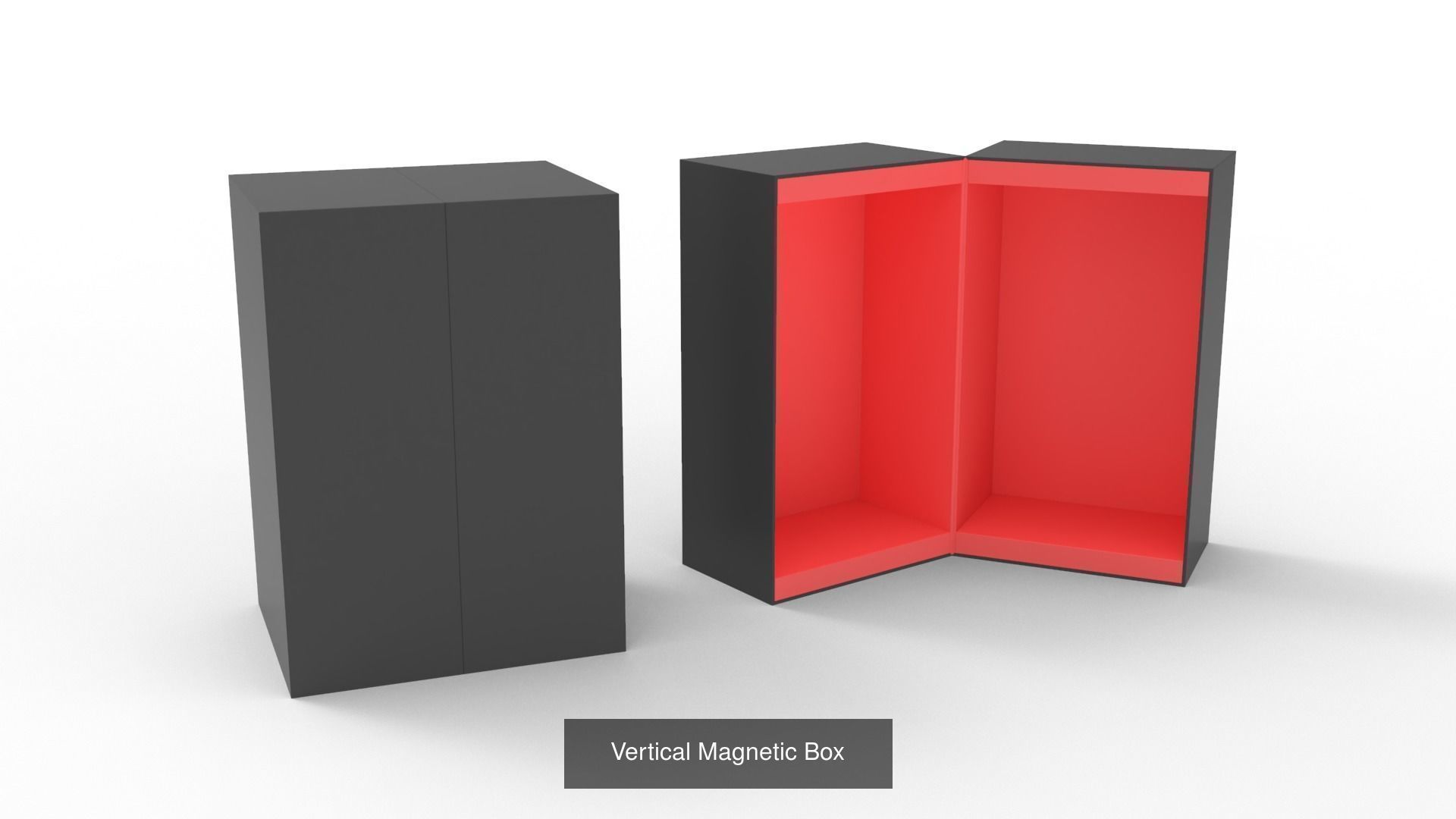 Gift Boxes - 10 Pack 3D Model Collection_9