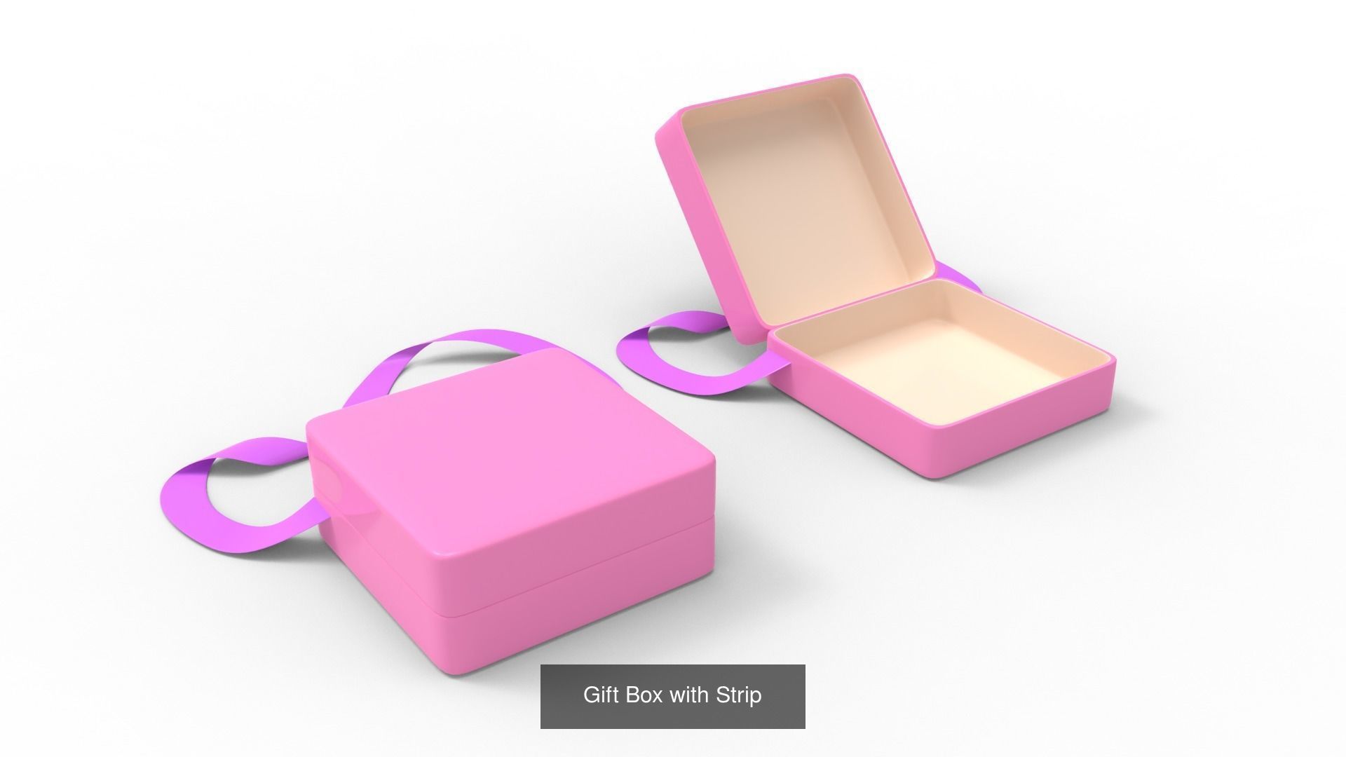 Gift Boxes - 10 Pack 3D Model Collection_2