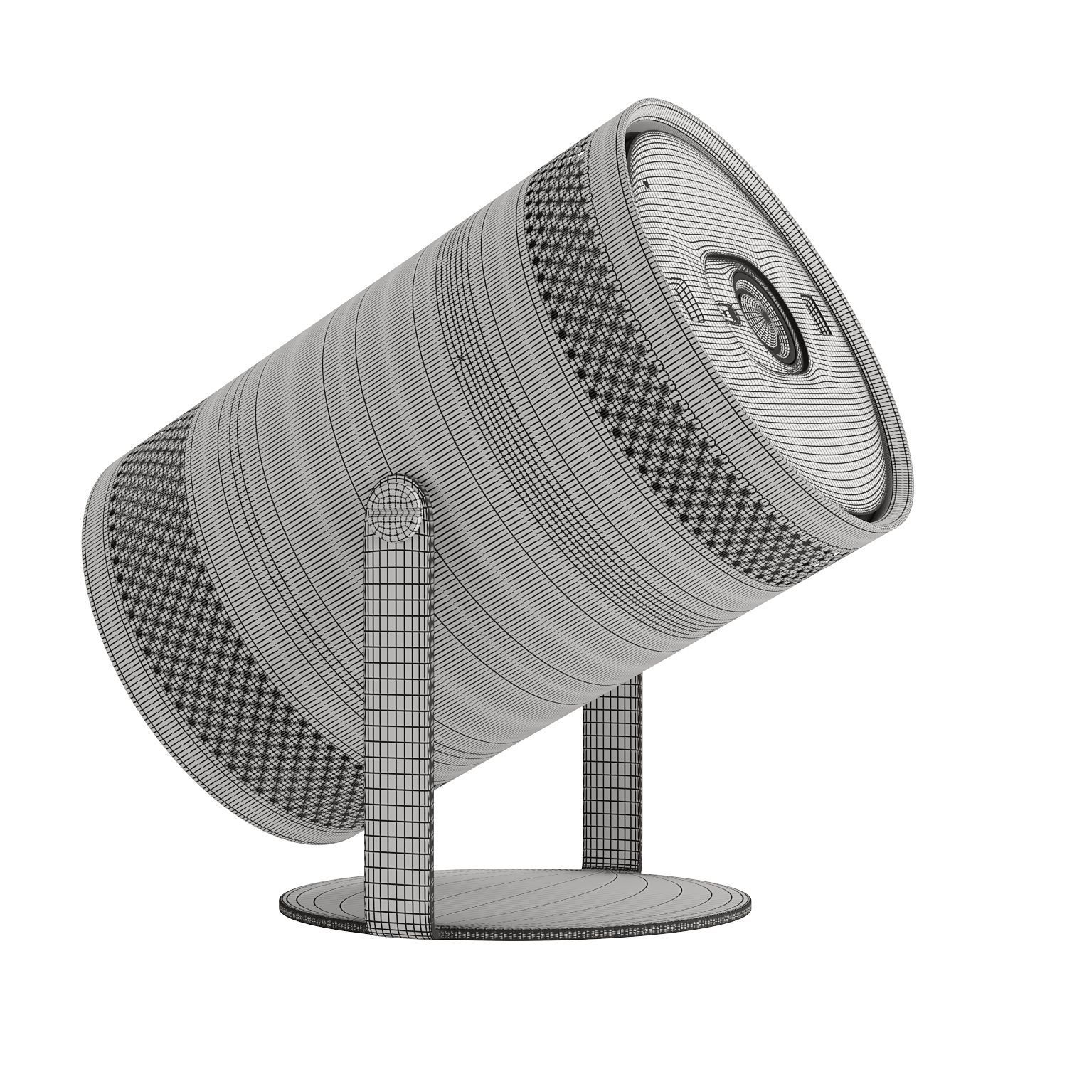 Samsung The Freestyle Projector 3D model_8