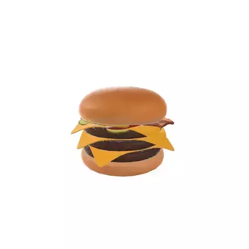 Triple Cheese Burger Bacon