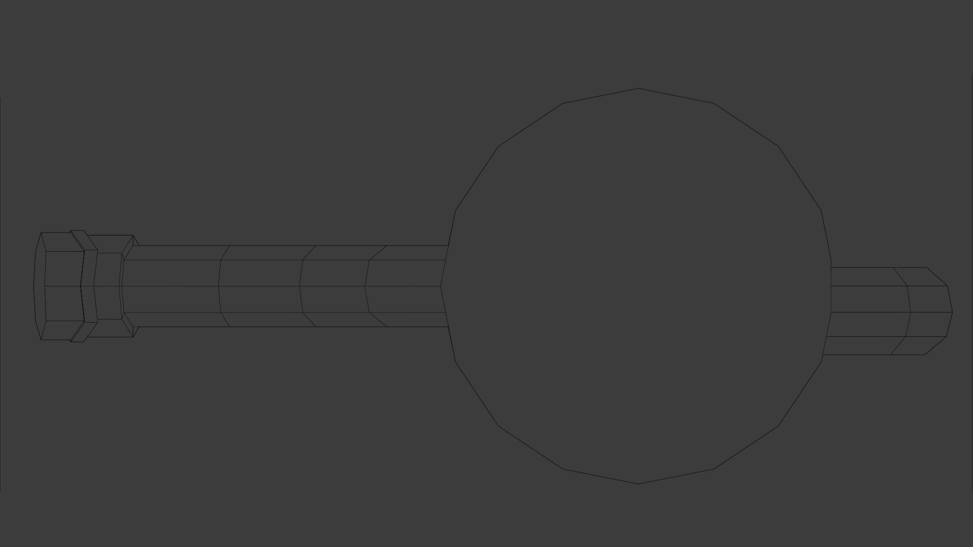 Watering Can Low-poly 3D model_11