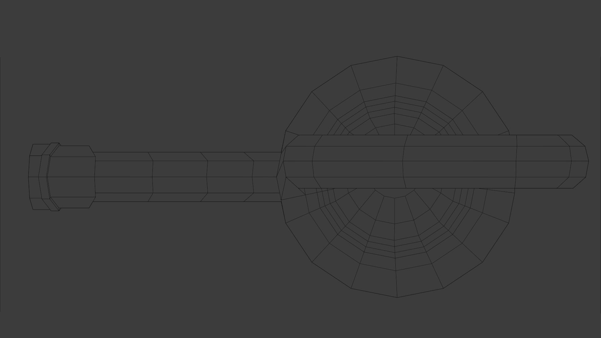 Watering Can Low-poly 3D model_8