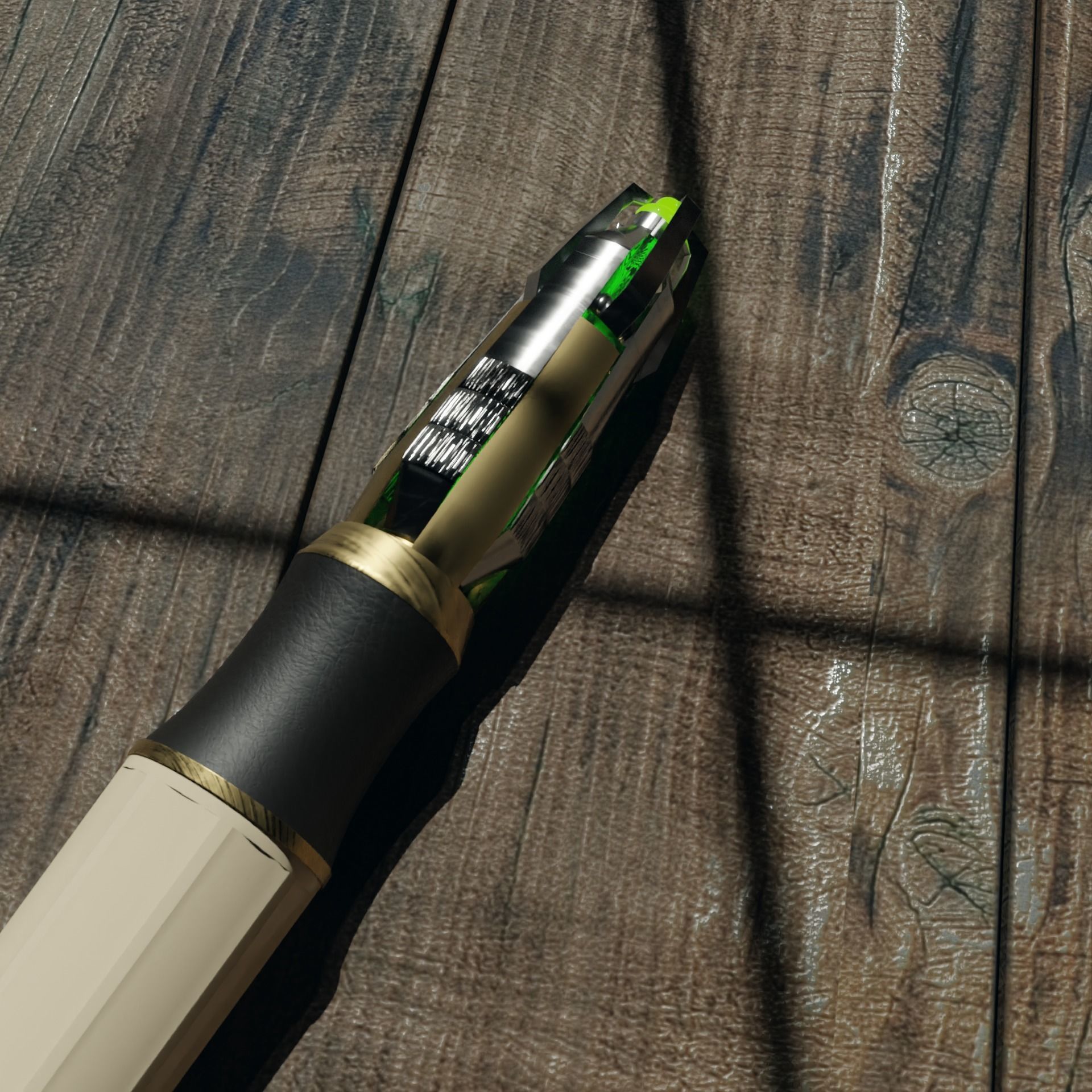 11th Doctors Sonic Screwdriver 3D model_4