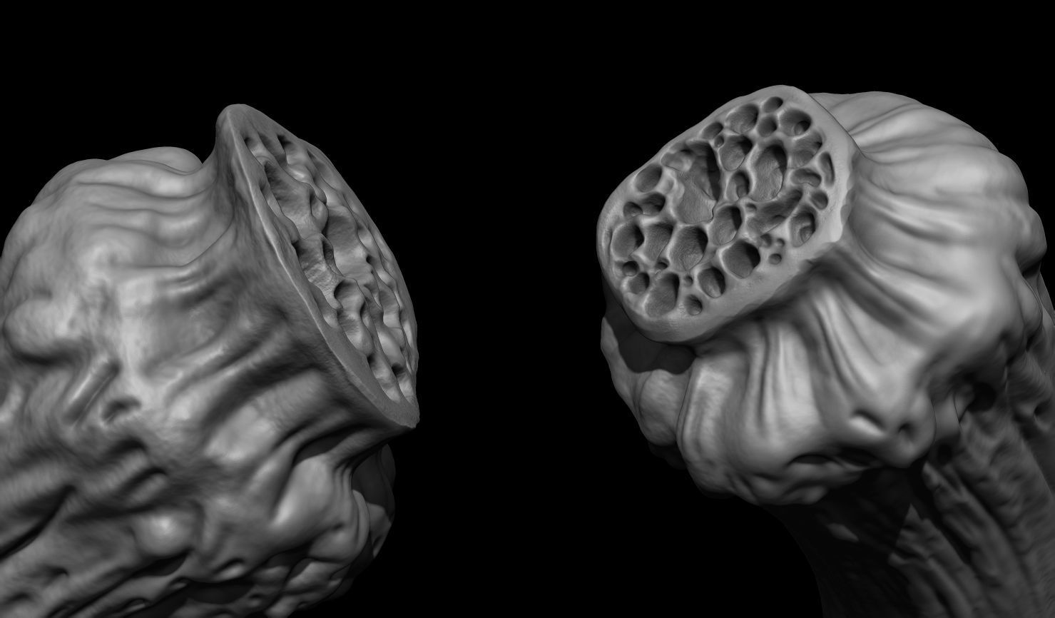 3D PRINTABLE MYTHOSAUR SKULL AND HORNS - THE MANDALORIAN 3D print model_27