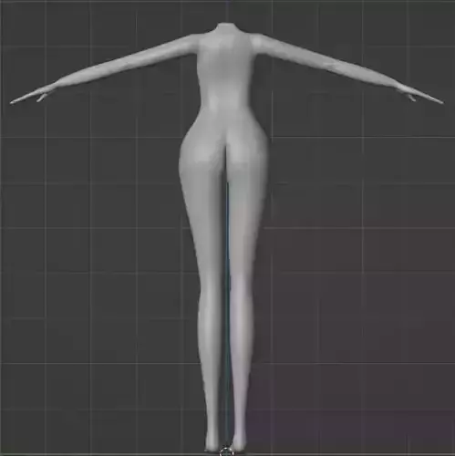 FULL BODY FEMALE MODEL