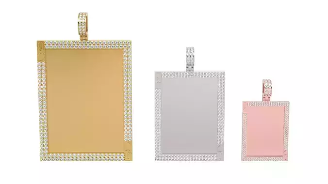 Picture pendant 1-2 inch N 75