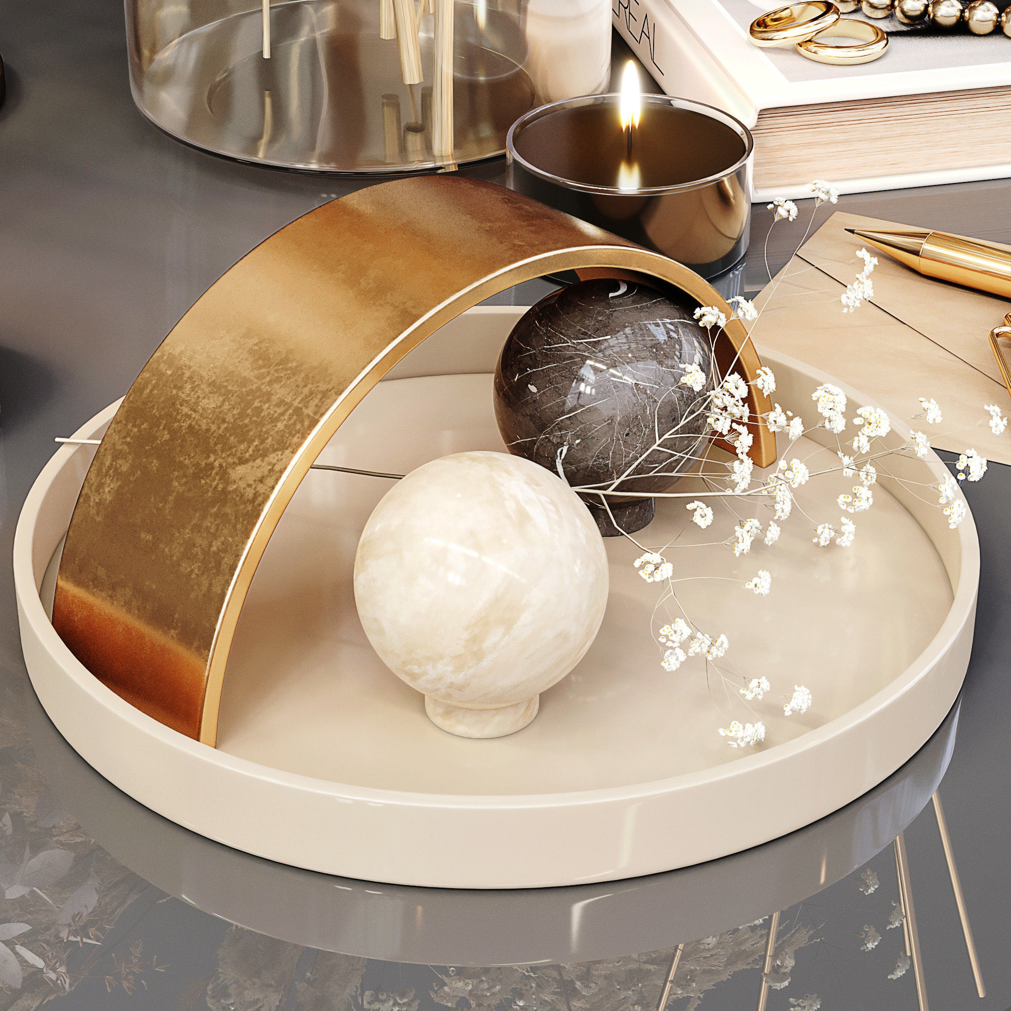 Decor Set 025 3D model_11