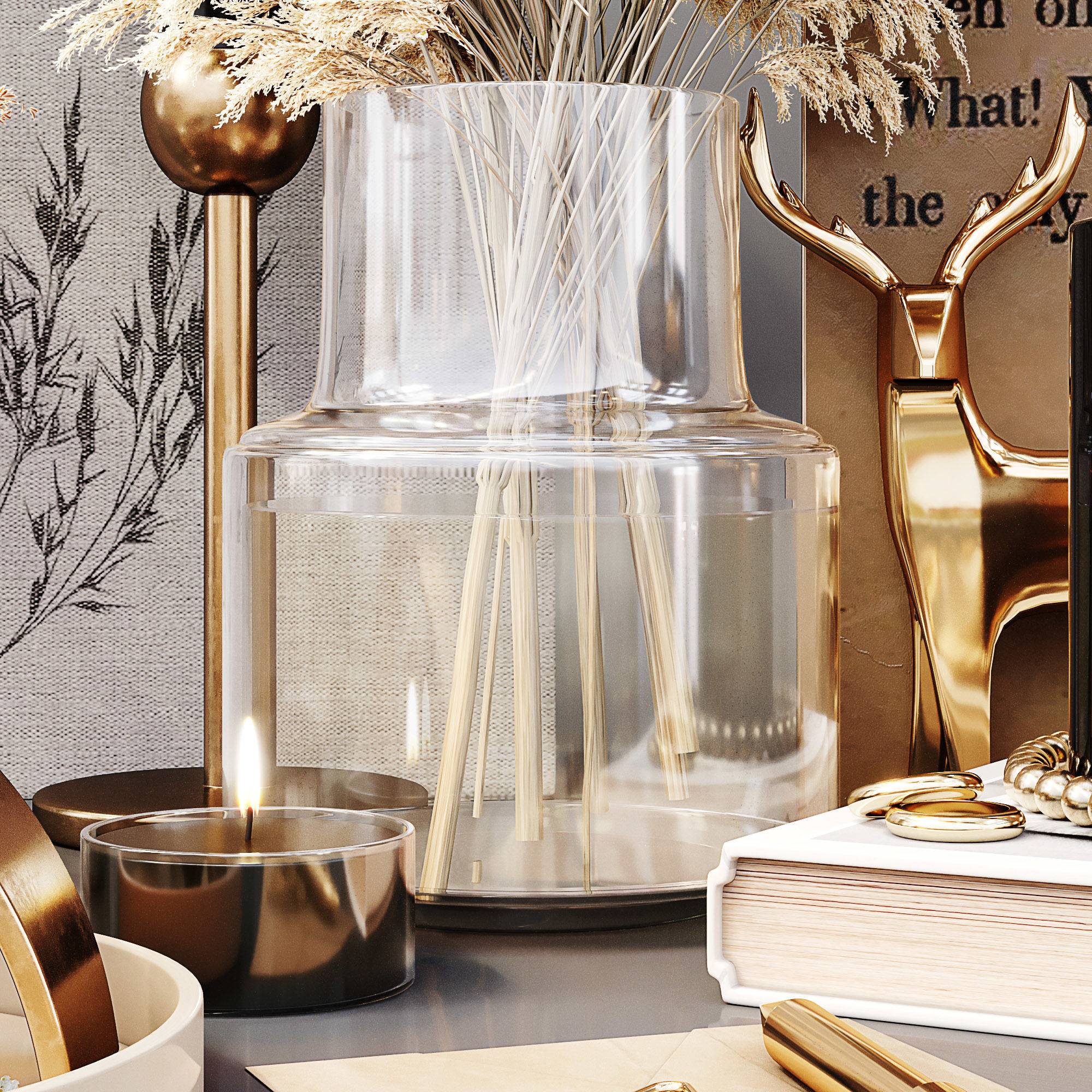 Decor Set 025 3D model_13