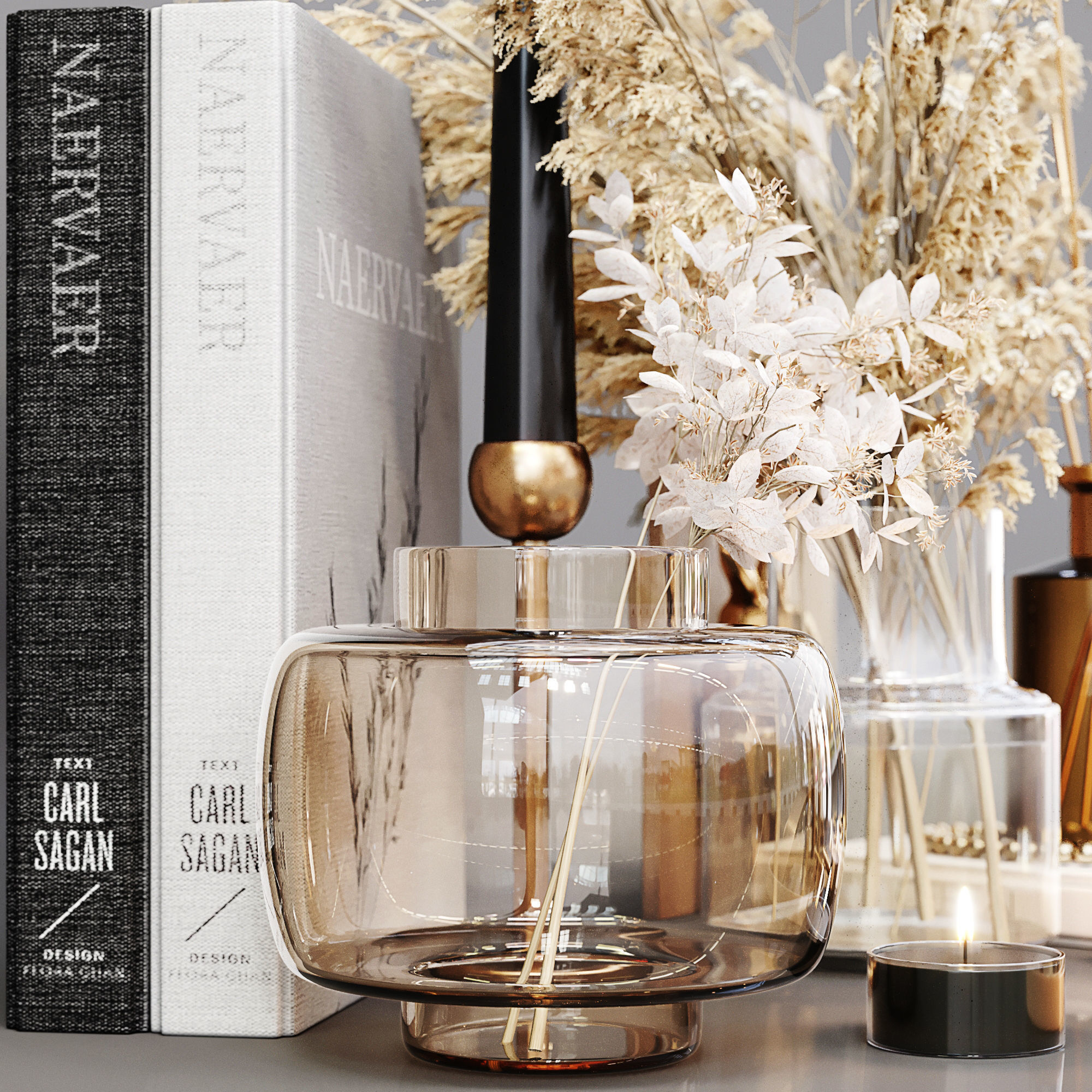 Decor Set 025 3D model_1