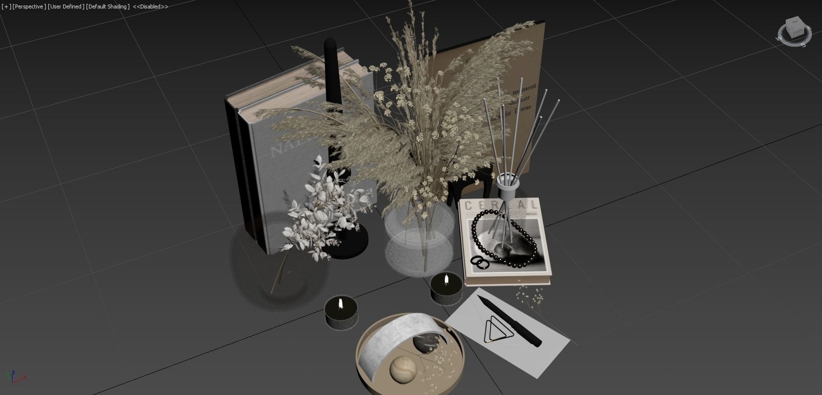 Decor Set 025 3D model_8