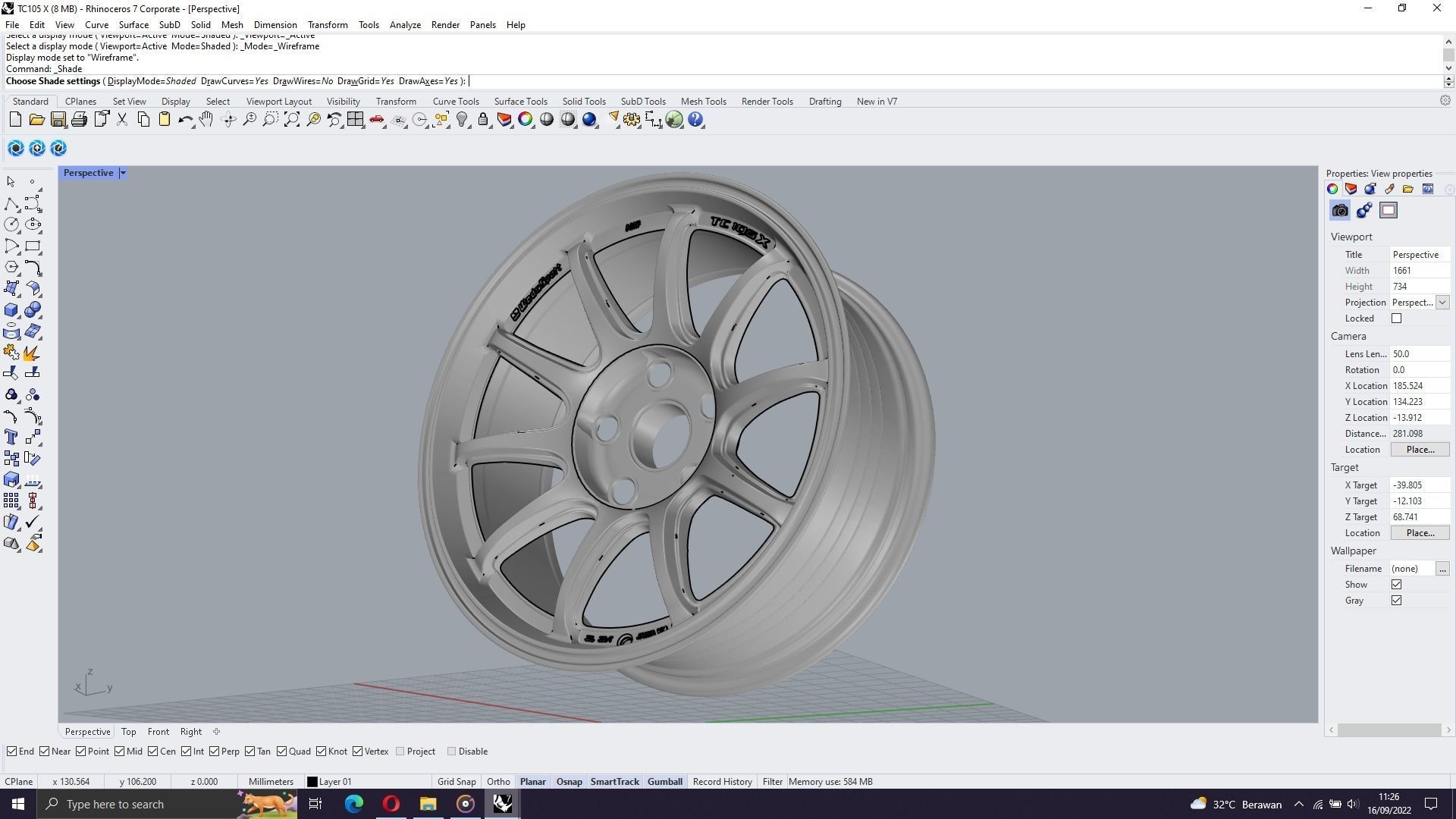 Wedssport TC105 X 3D model_22