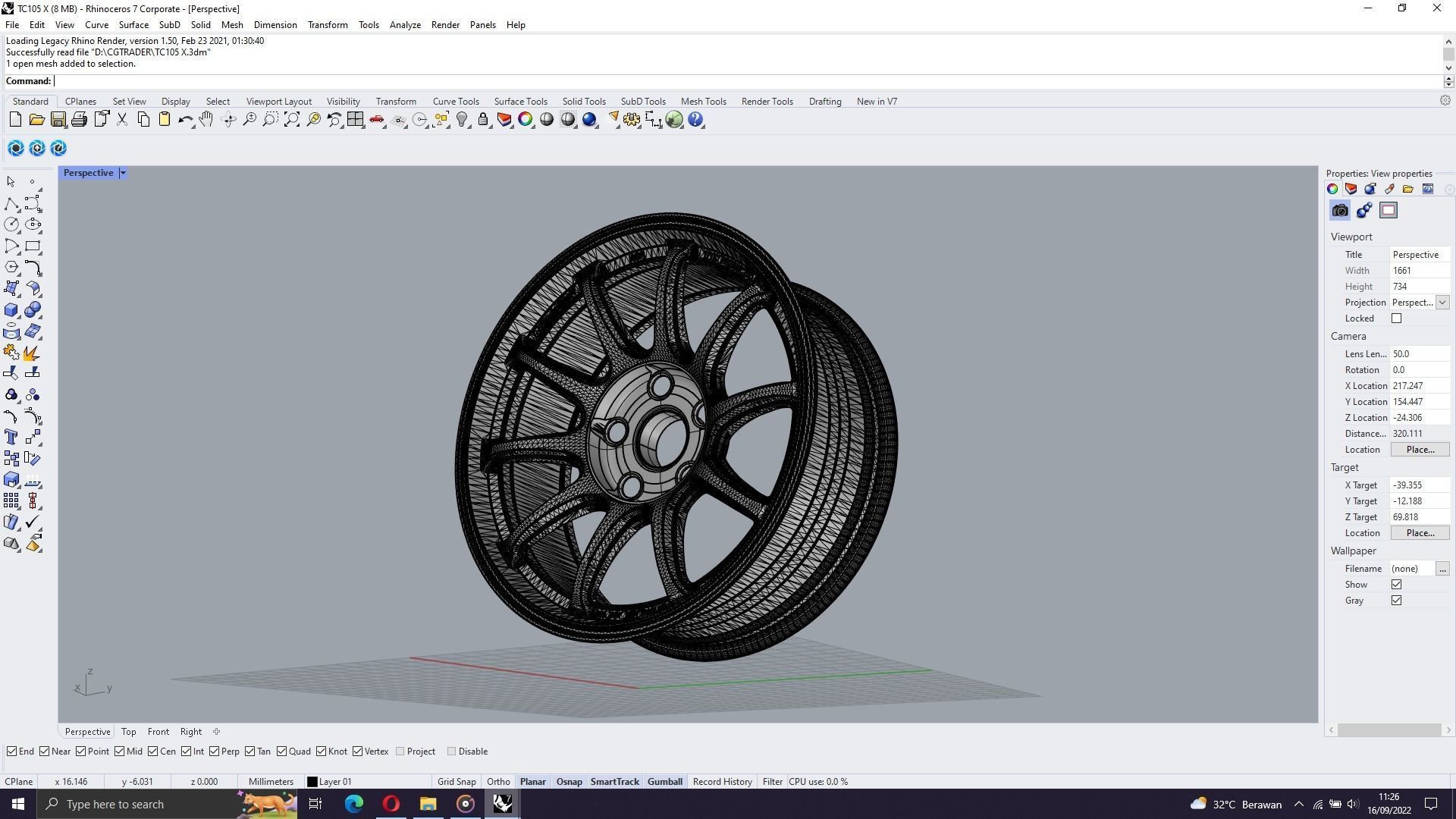 Wedssport TC105 X 3D model_21