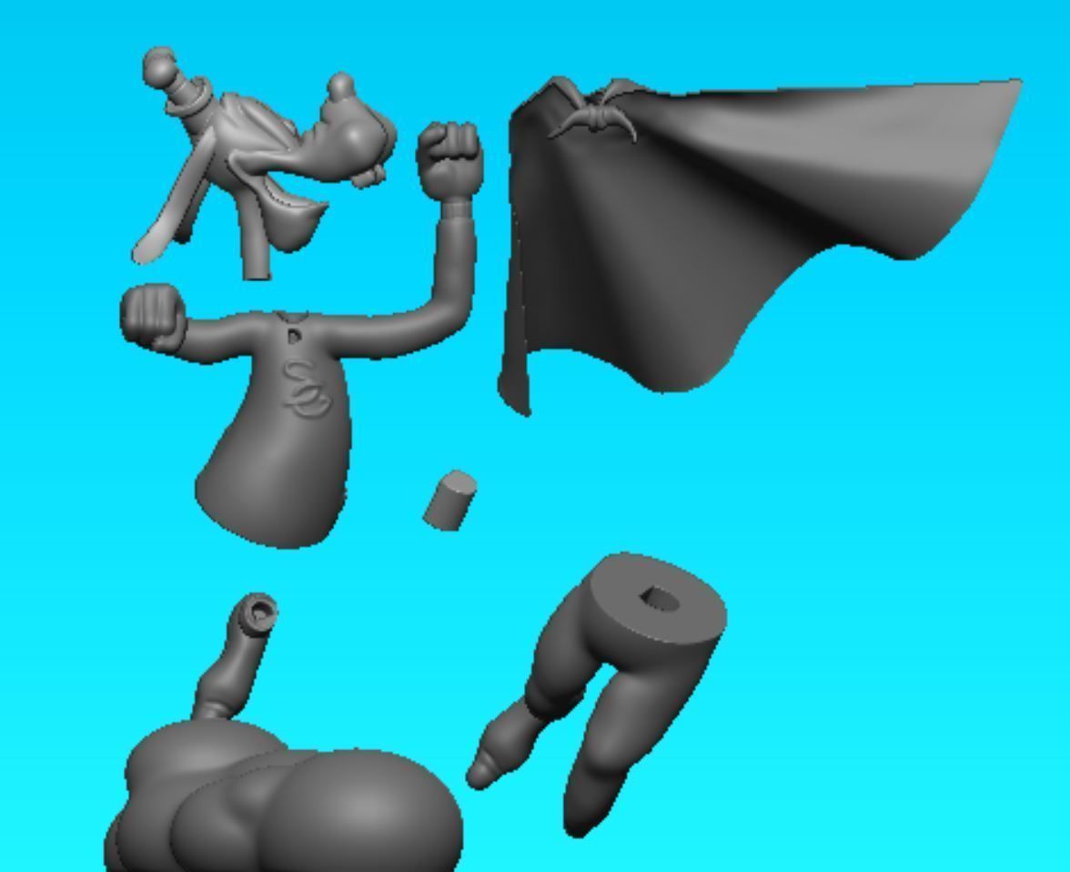 super goof 3D print model_3