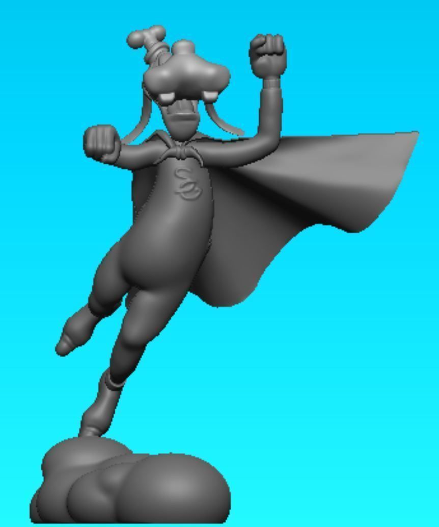 super goof 3D print model_2