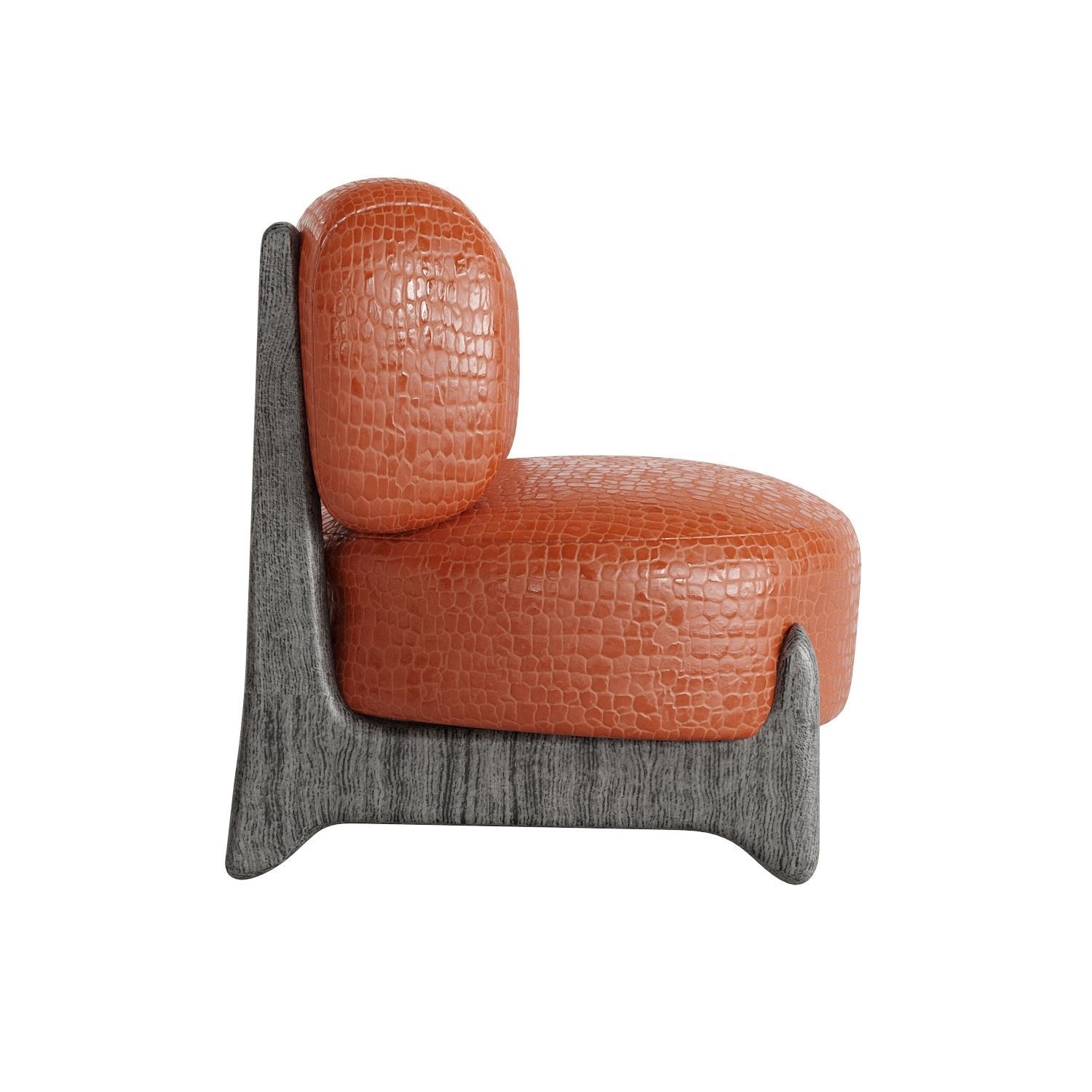 Tobo Armchair  Low-poly 3D model_11