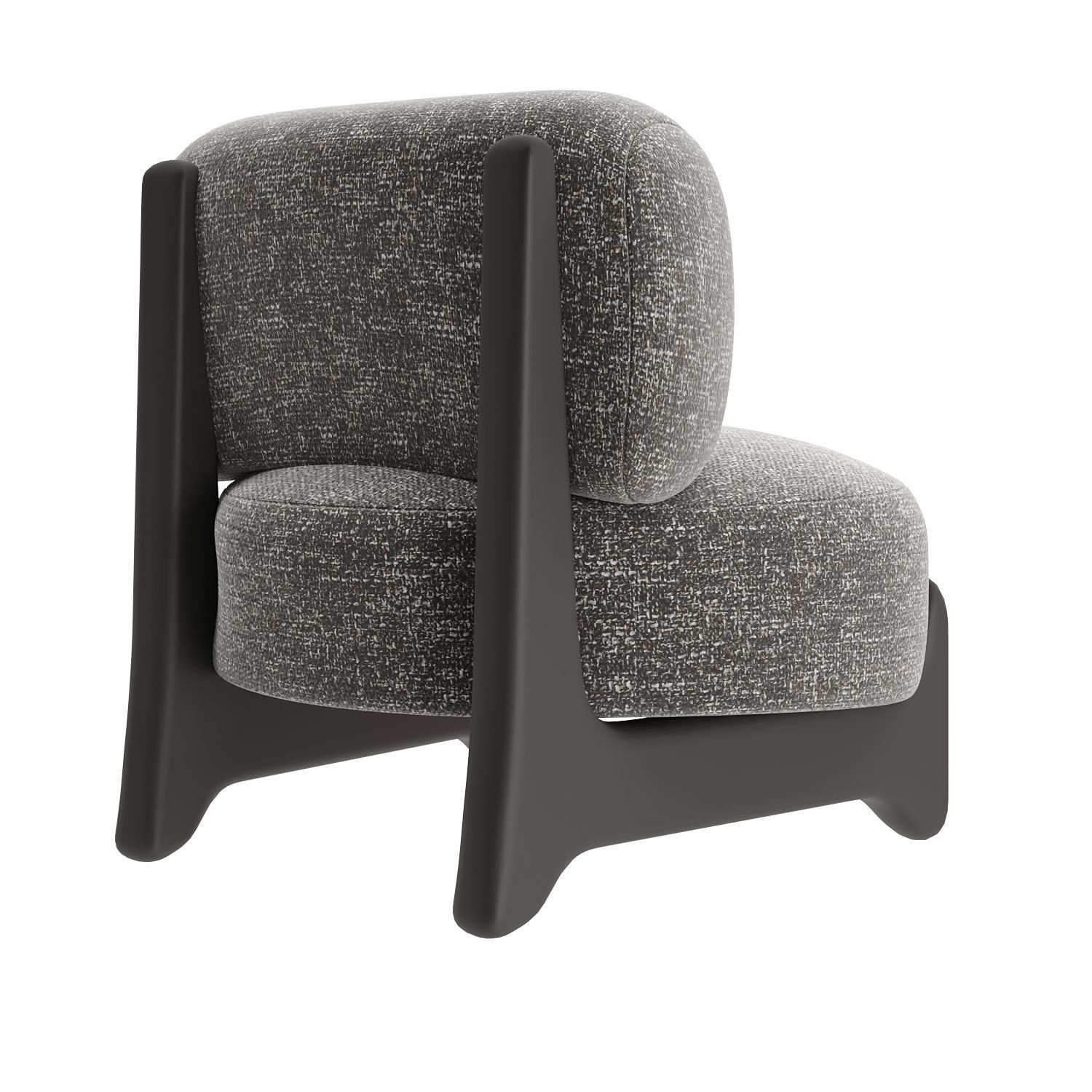 Tobo Armchair  Low-poly 3D model_8