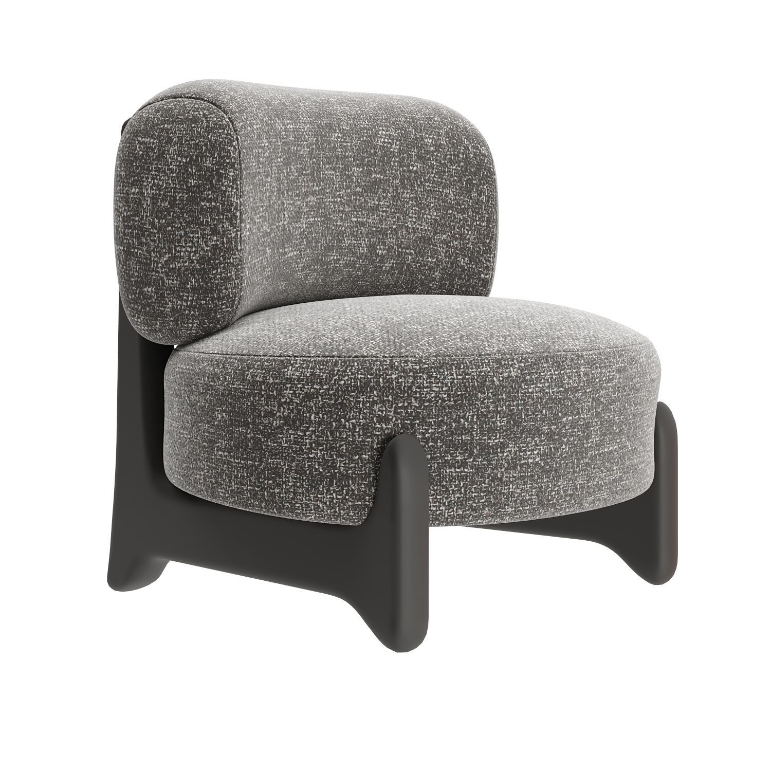 Tobo Armchair  Low-poly 3D model_5