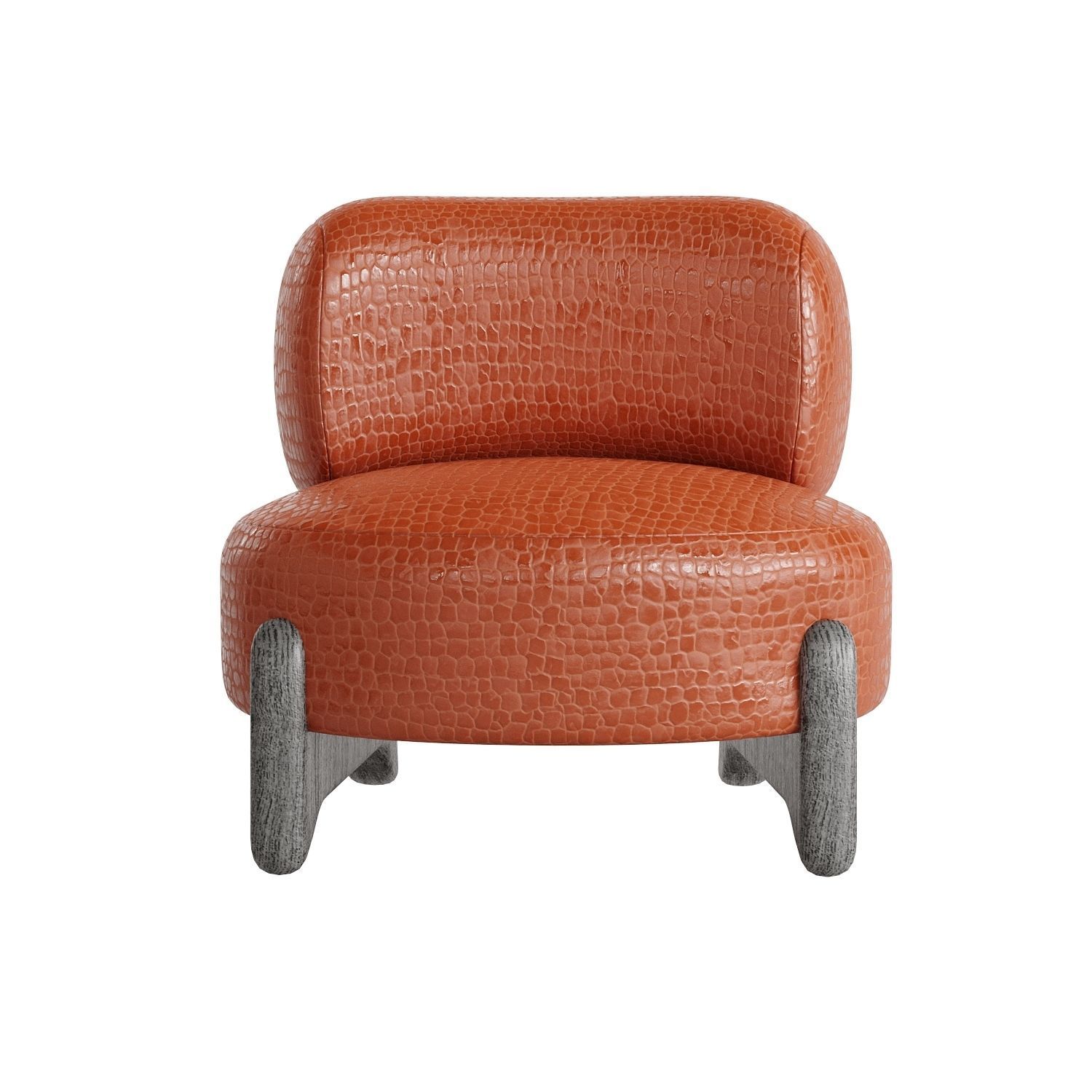 Tobo Armchair  Low-poly 3D model_10