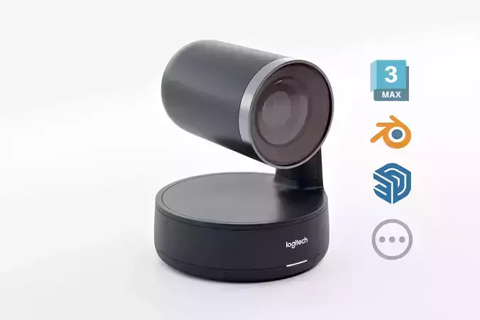 Logitech Rally Camera - Video Conference Webcam - Updated 3D model