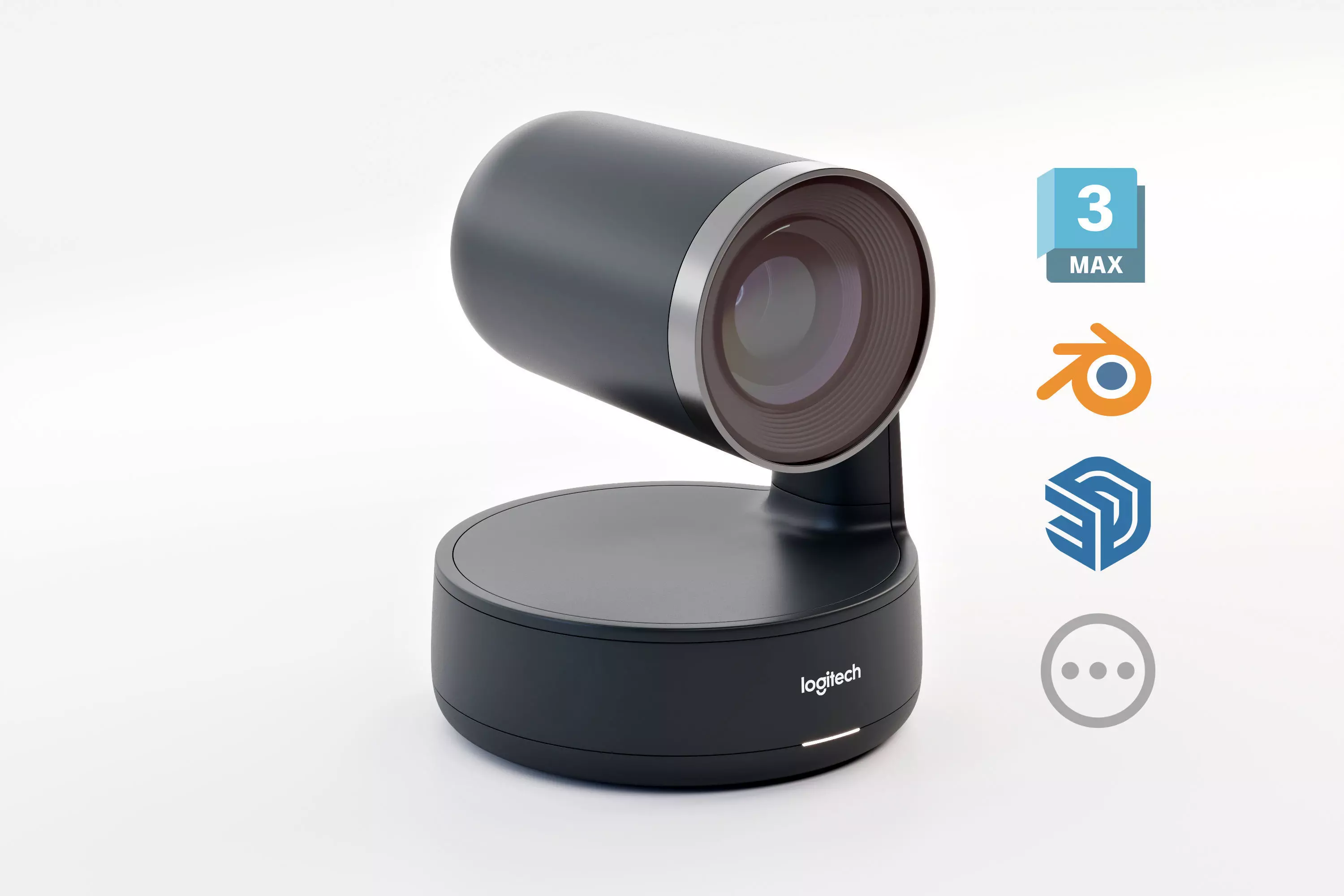 Logitech Rally Camera - Video Conference Webcam - Updated 3D model_0