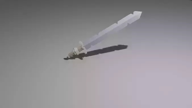 7 low poly sword asset pack