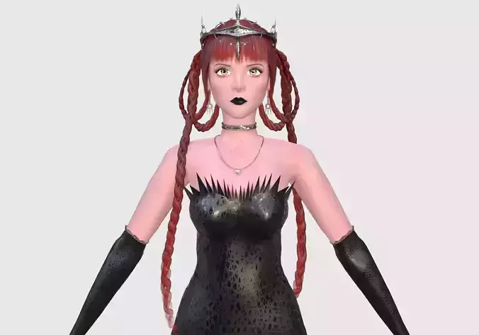 Stylized Queen Woman 
