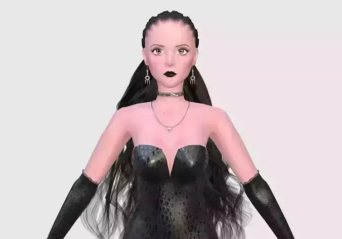 Black Stylized Woman 