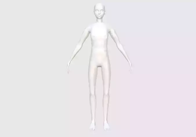 Basic Male Body  3D model