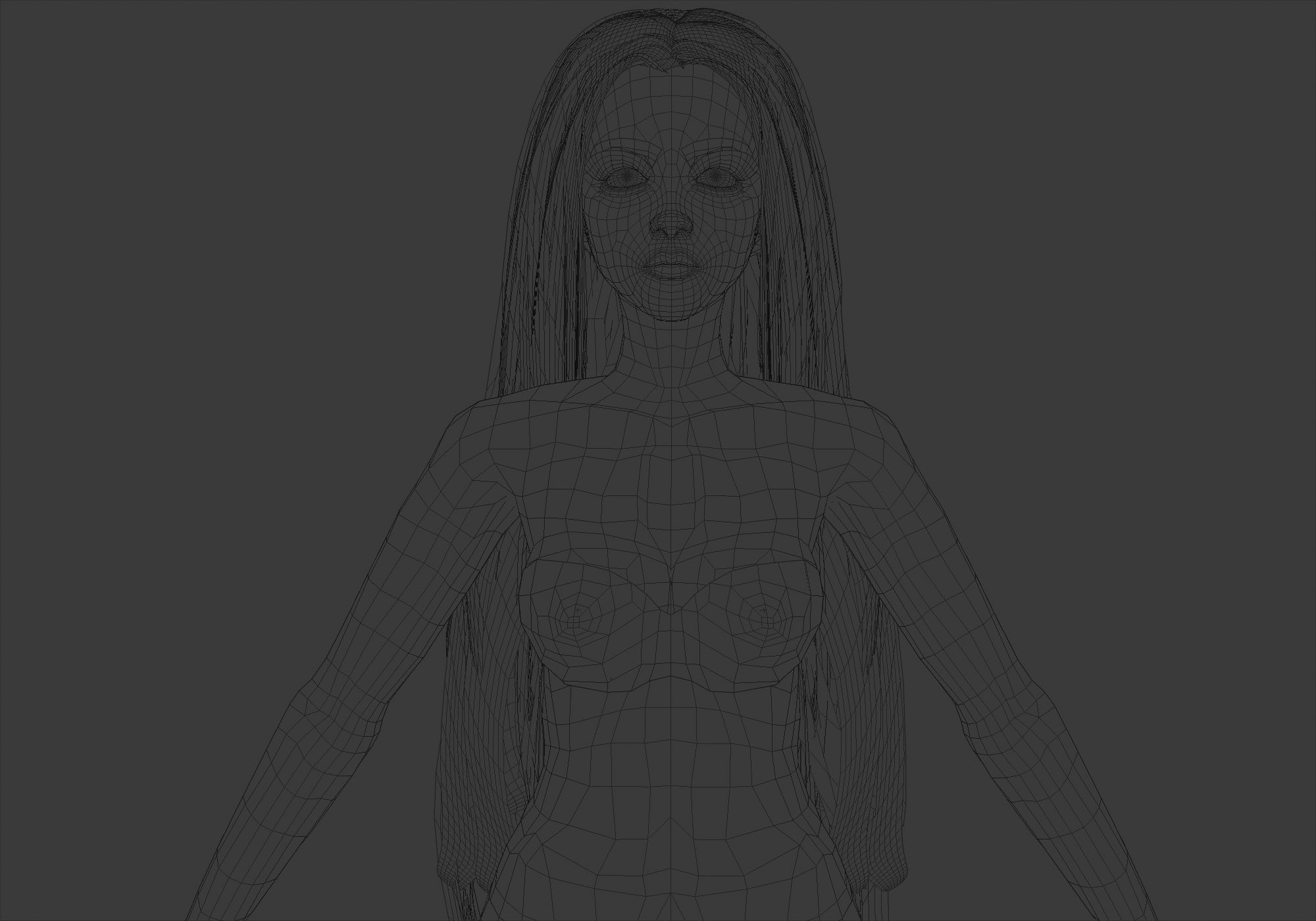 3D model Basic Body Woman VR / AR / low-poly | CGTrader