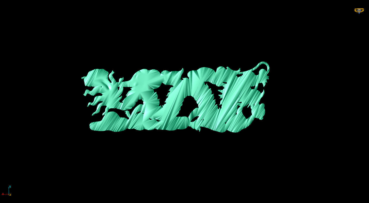 Dragon 3D print model 3D print model ring 3D print model_2