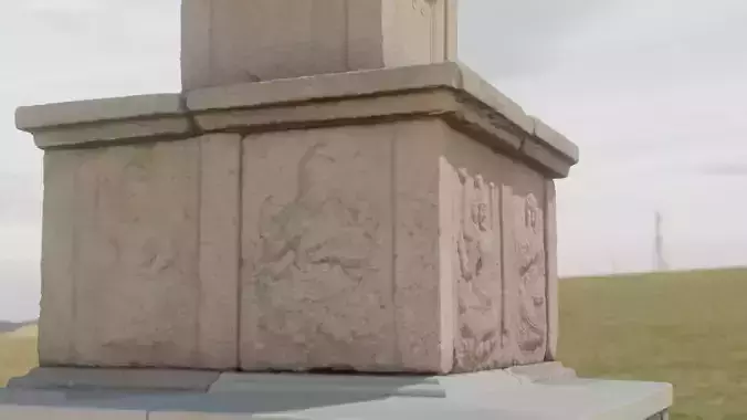 Three-story East Stone Pagoda at Sungboksa Temple Site