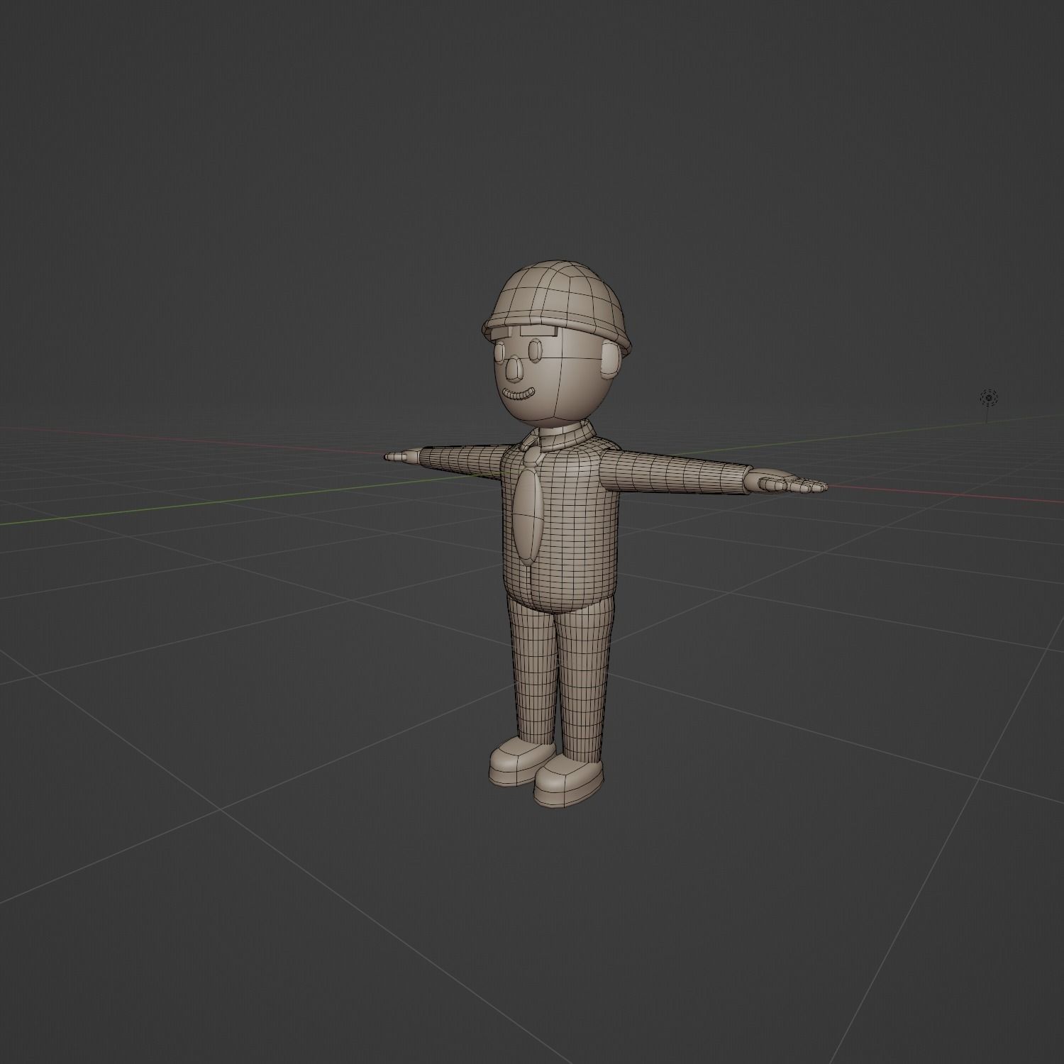 Cartoon character collection Low-poly 3D model_7