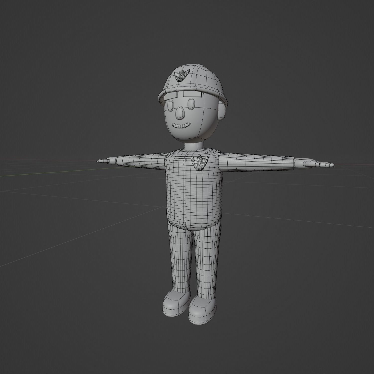 Cartoon character collection Low-poly 3D model_8