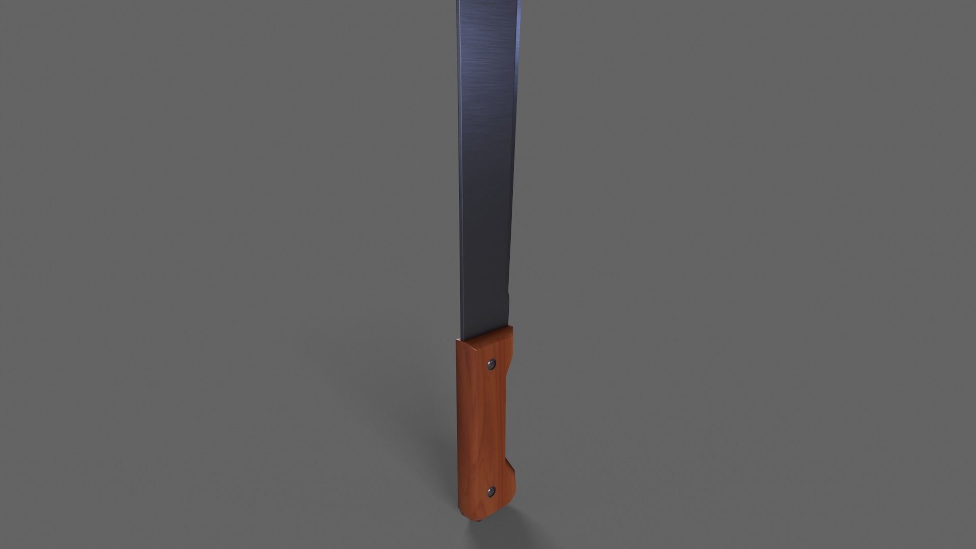 PBR Machete V2b Low-poly 3D model_8
