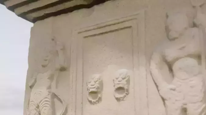 Five-story East Stone Pagoda at Janghang-ri Temple Site