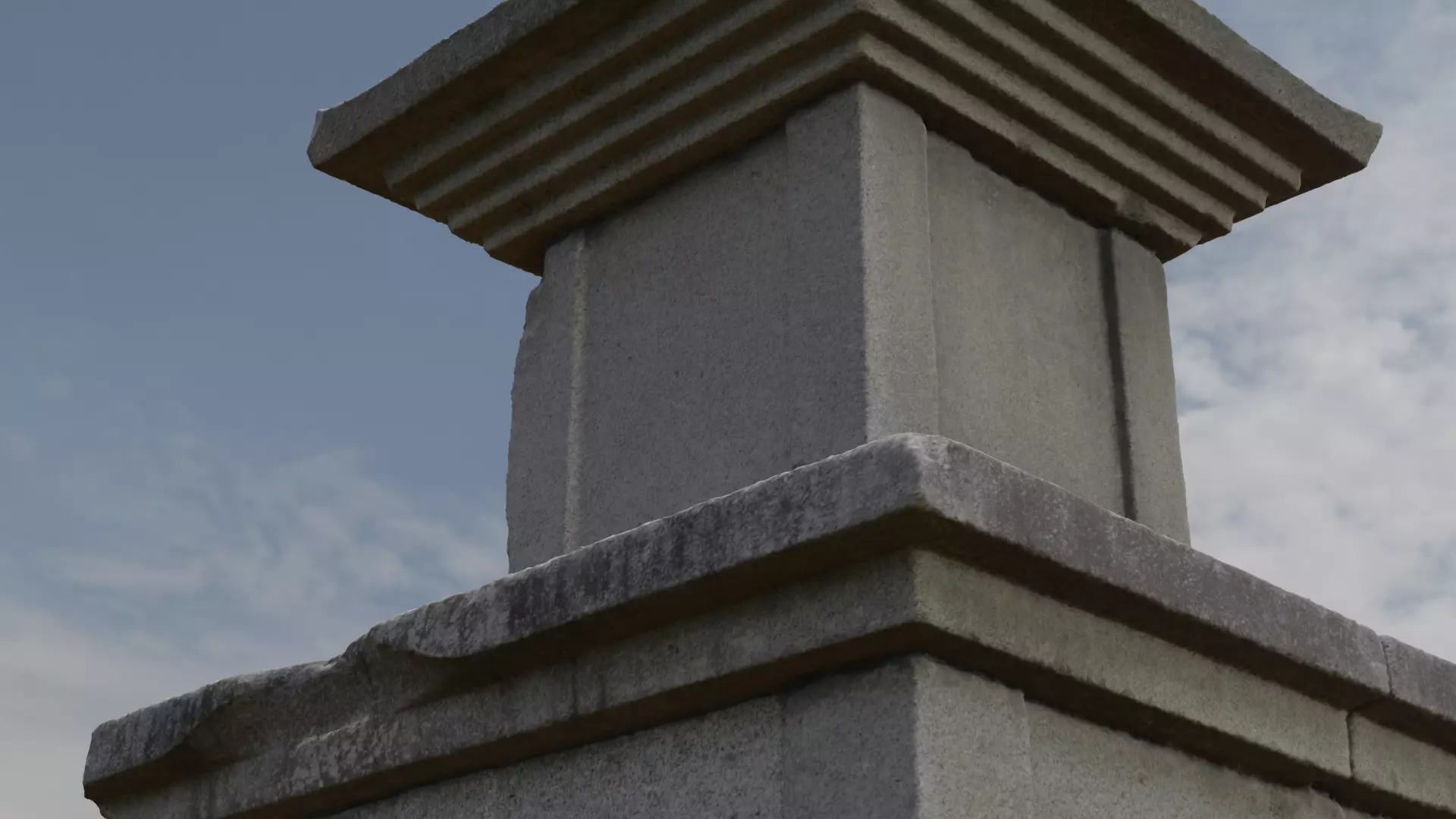 Three-story Stone Pagoda in Namsa-ri 3D model_0