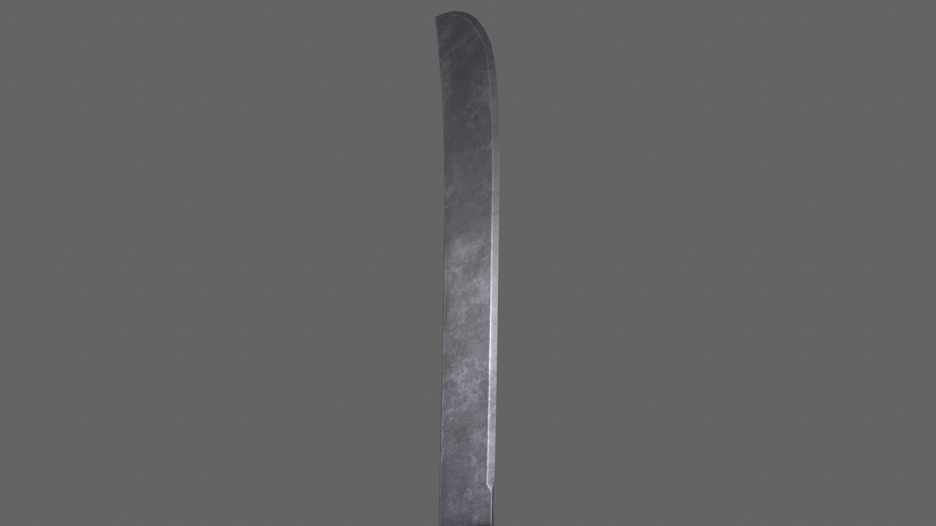 PBR Machete V3c Low-poly 3D model_12