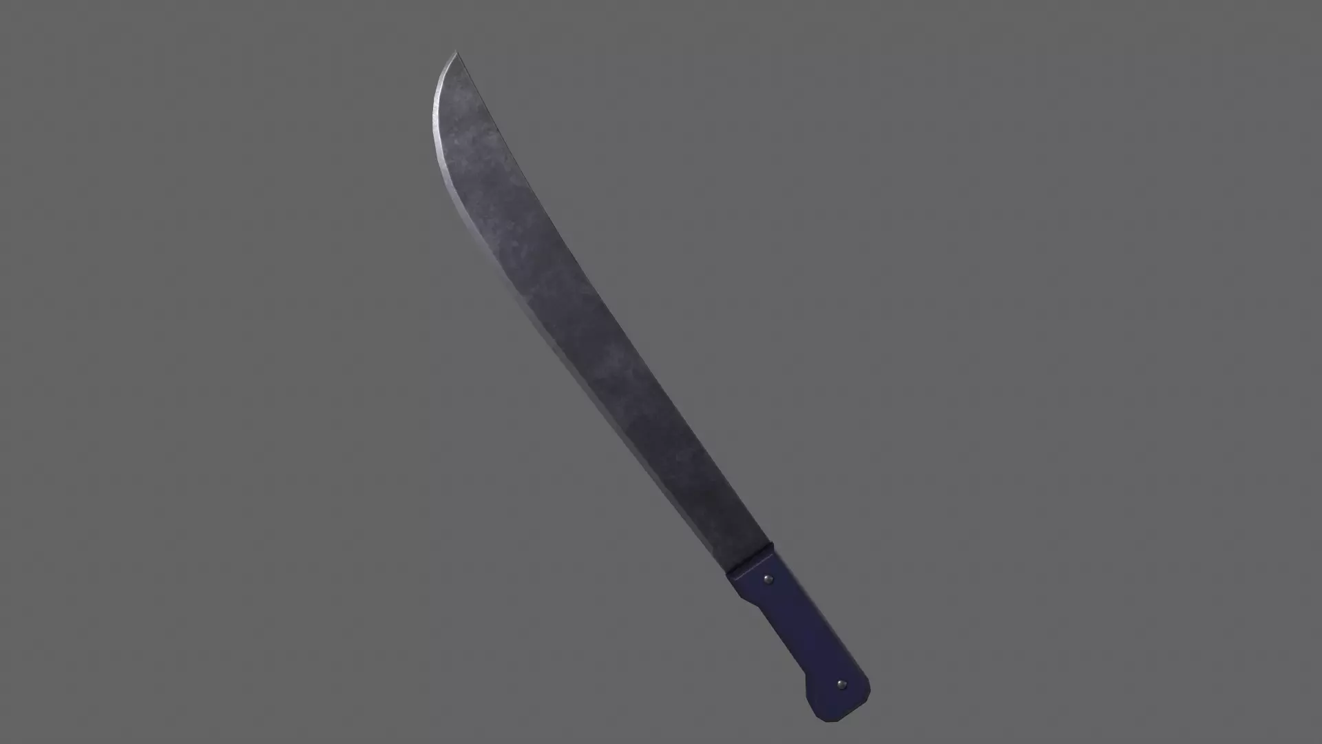 PBR Machete V3c Low-poly 3D model_0