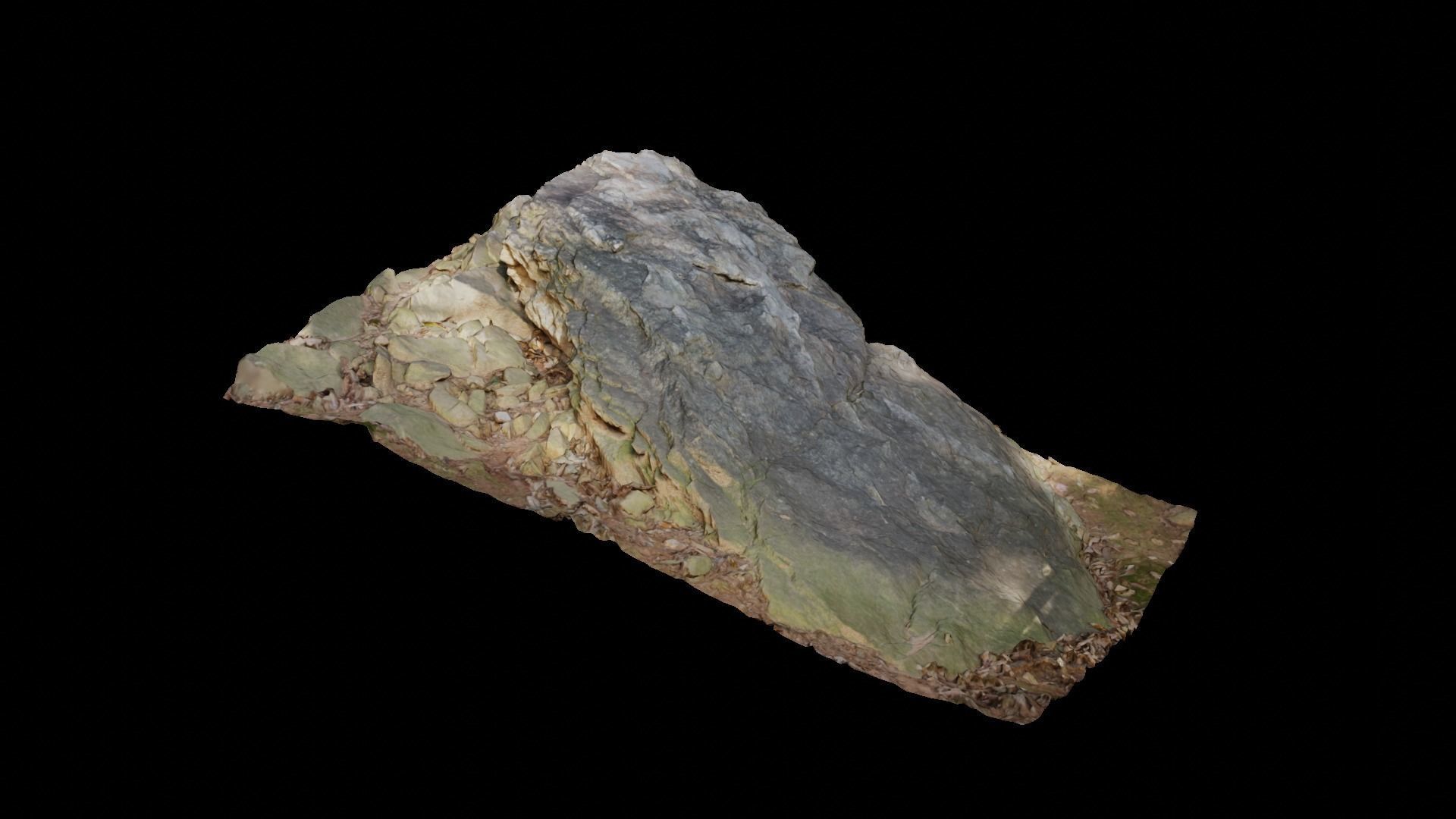 Dolmen site 10 3D model_2
