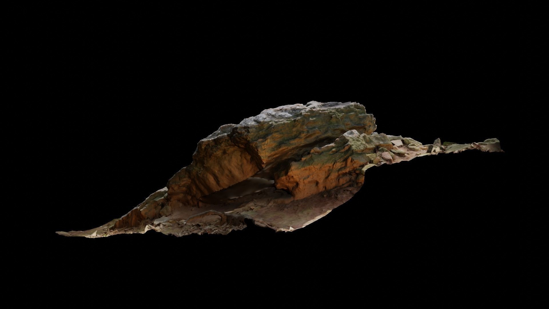 Dolmen site 10 3D model_3