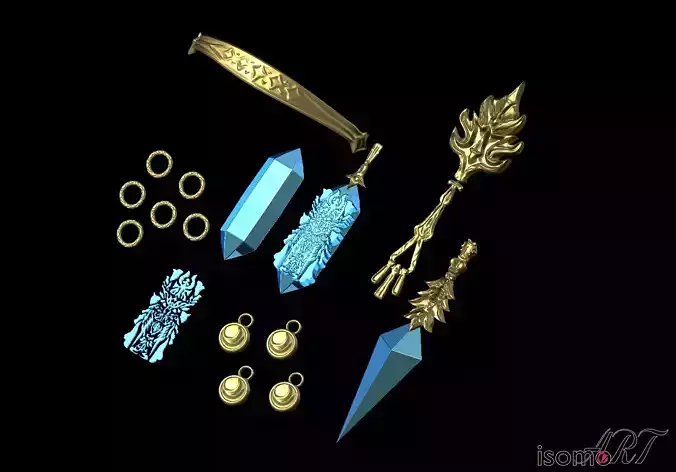 Erichthonios Belt - FFXIV Cosplay 3D print model