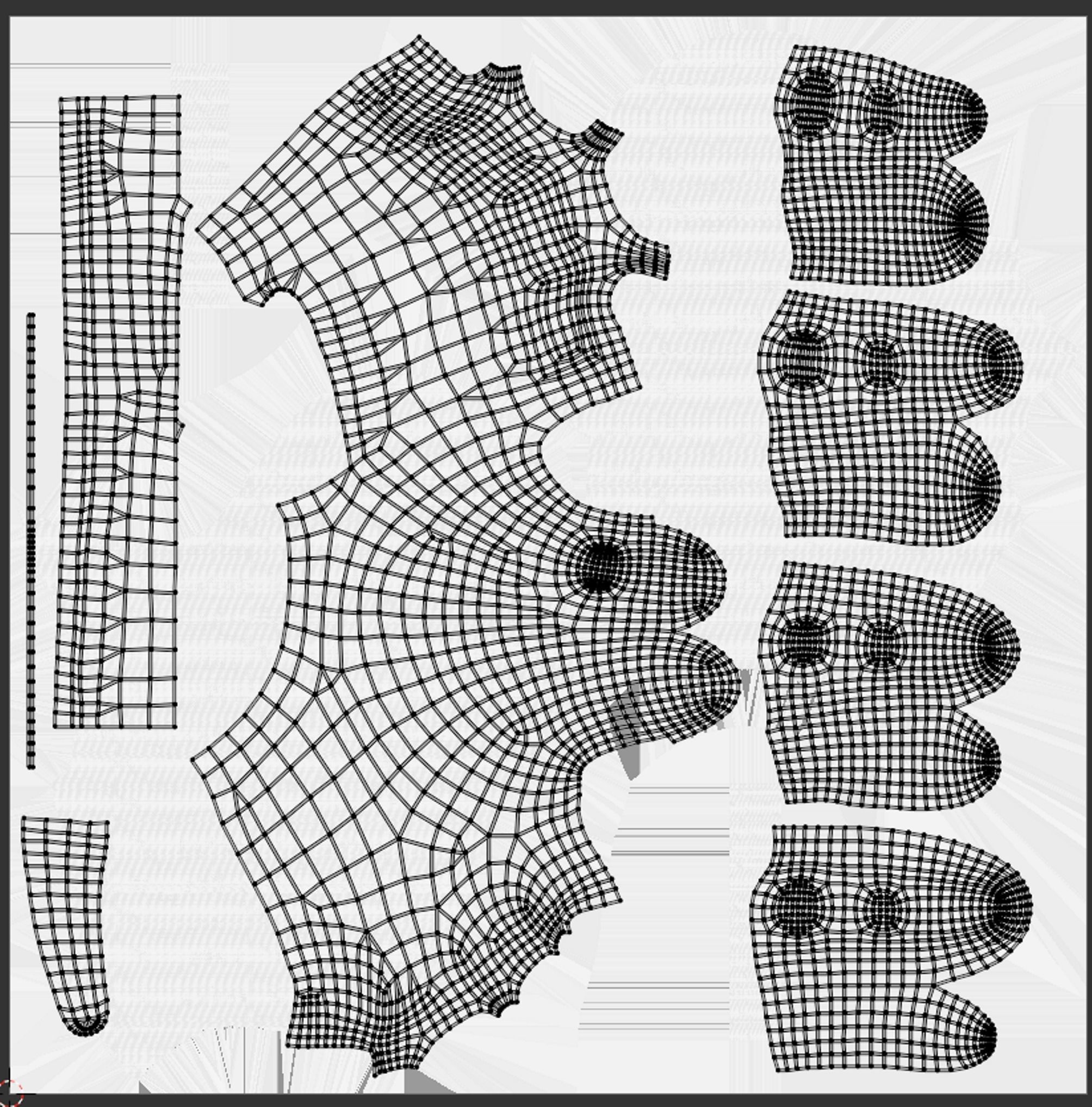 FPS First Person Arms - 04 Low-poly 3D model_28