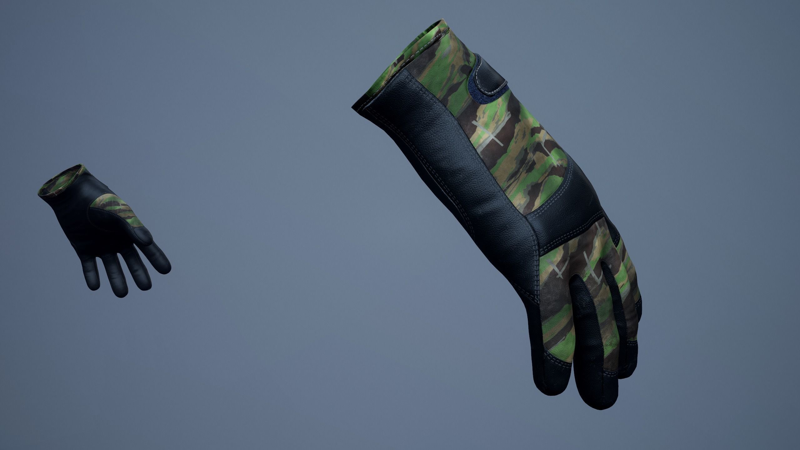 FPS First Person Arms - 04 Low-poly 3D model_10