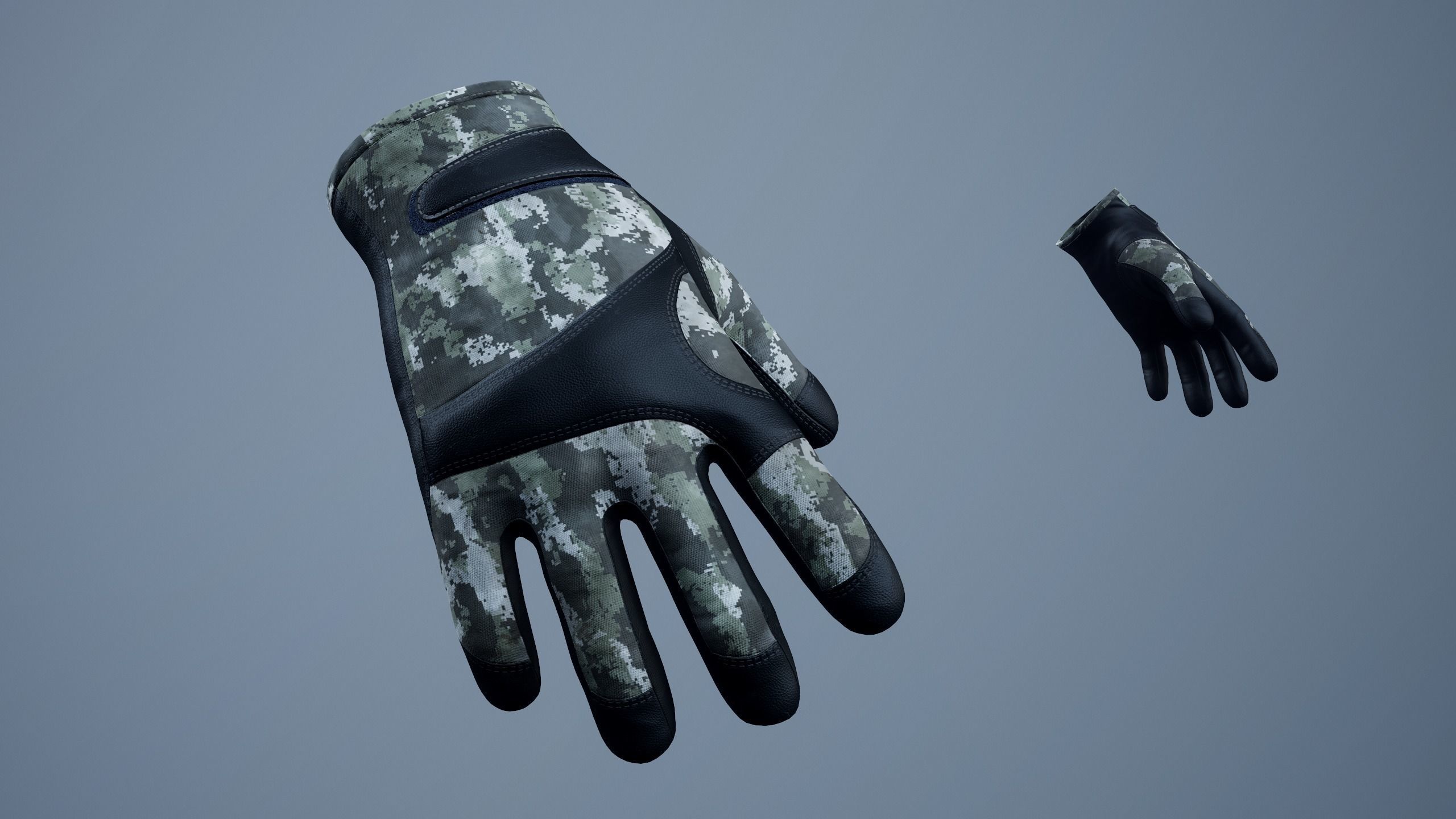 FPS First Person Arms - 04 Low-poly 3D model_4