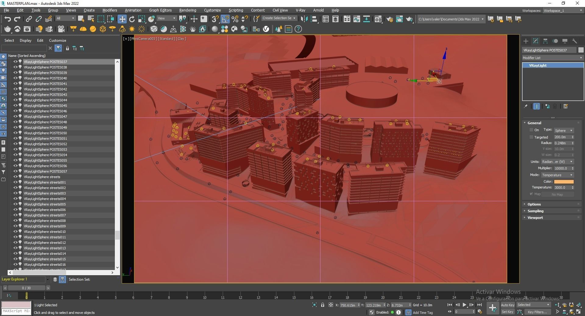 Mixed Used Masterplan Buildings 3D model_23