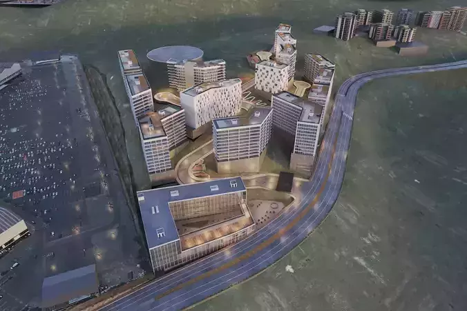 Mixed Used Masterplan Buildings