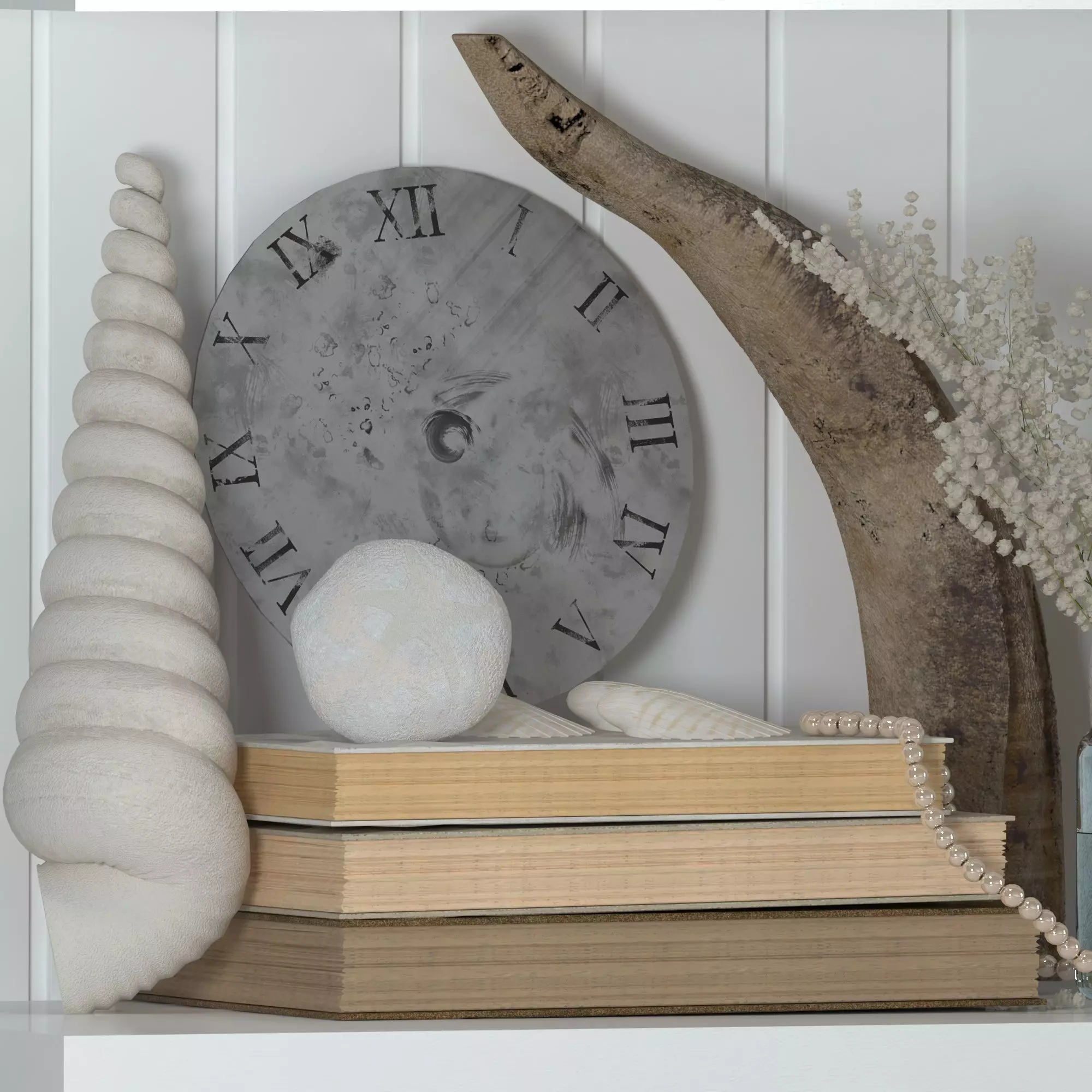 Decorative set 02 3D model_0